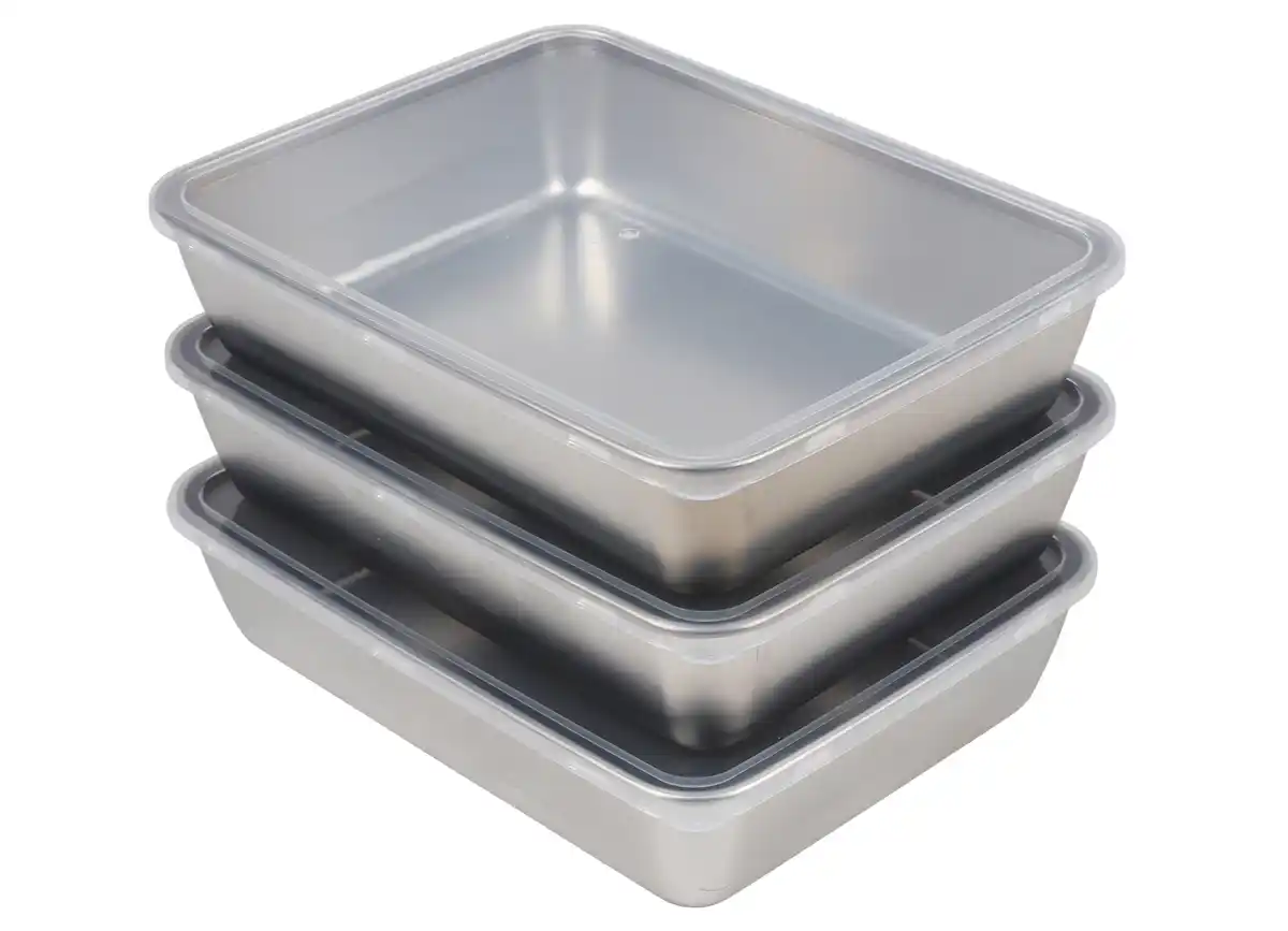 Bild 1 von Panierset 3 Metallschalen