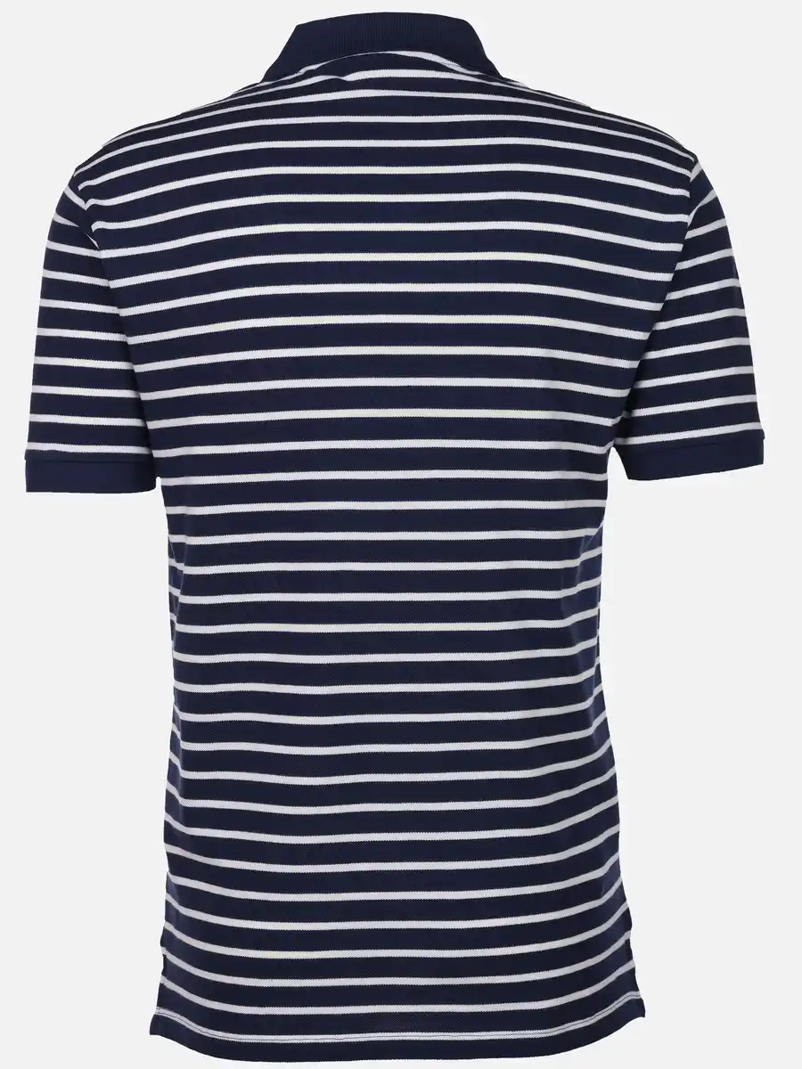 Bild 2 von Herren Poloshirt mit Streifen Blau