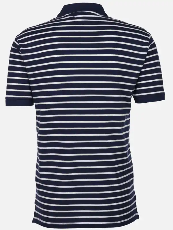 Bild 2 von Herren Poloshirt mit Streifen Blau