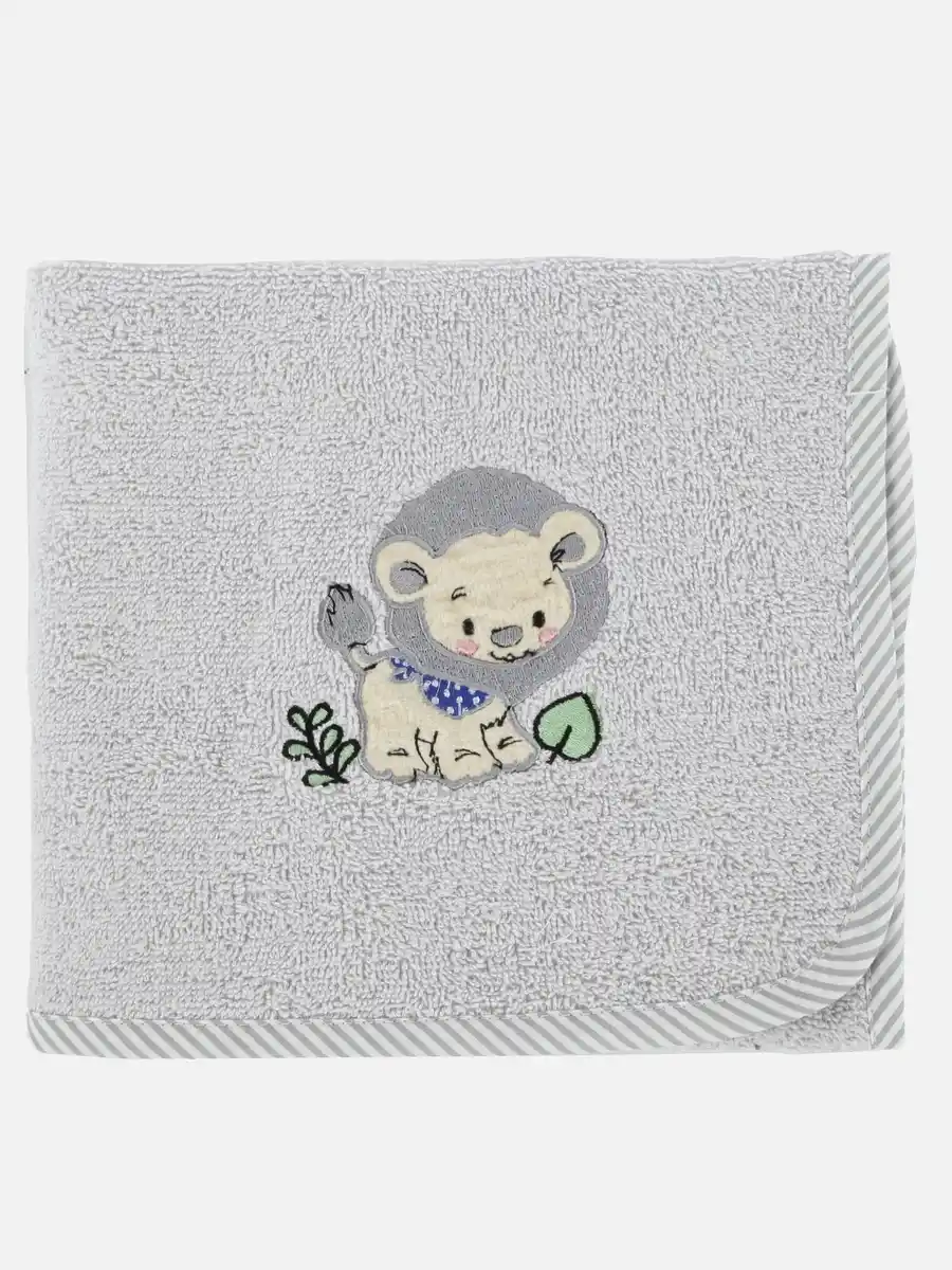 Bild 1 von Baby Handtuch mit Stickerei Weiß