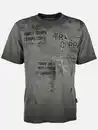 Bild 1 von Herren T-Shirt mit großem Frontprint Schwarz
