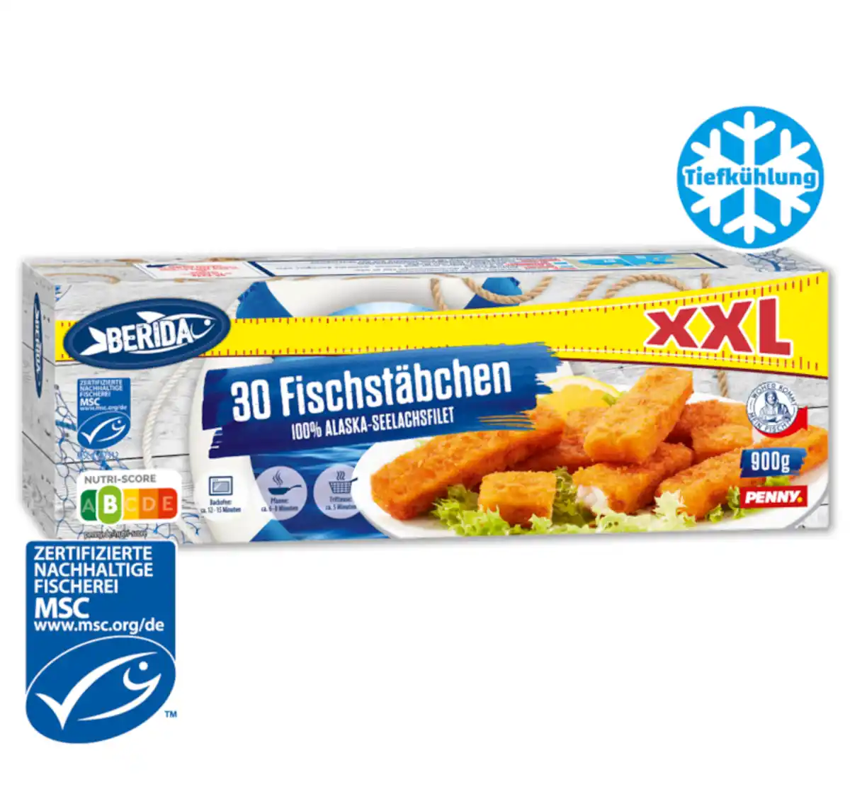 Bild 1 von BERIDA XXL Fischstäbchen*