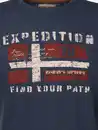 Bild 3 von Herren Shirt mit Frontprint Marine