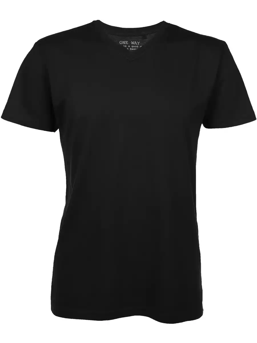 Bild 4 von Herren Basic-Shirt Schwarz
