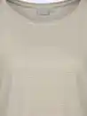 Bild 3 von Damen Shirt mit Lurex-Streifen Beige