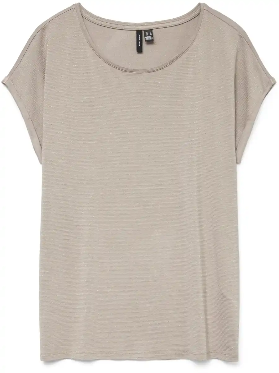 Bild 1 von Vero Moda VMLAVA PLAIN SS TOP L Shirt Braun