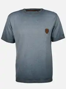 Herren Shirt im Used Look Marine