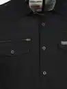 Bild 3 von Herren Freizeithemd mit Brusttaschen Schwarz