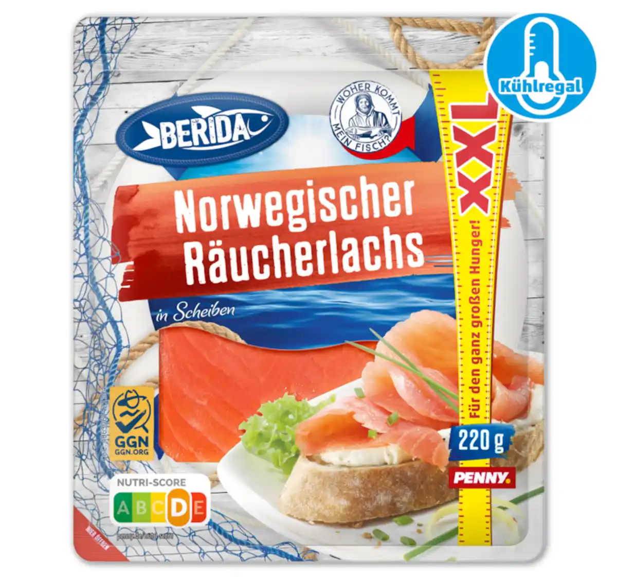 Bild 1 von BERIDA XXL Räucherlachs*