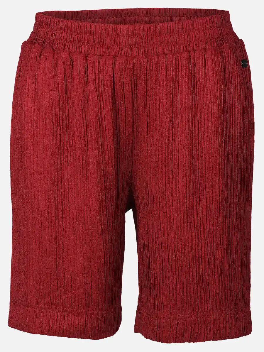 Bild 1 von Damen Plissee Shorts Rot