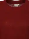 Bild 3 von Damen Strickpullover mit kurzem Arm Rot