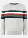Bild 1 von Jungen Strickpullover mit Streifen Grau