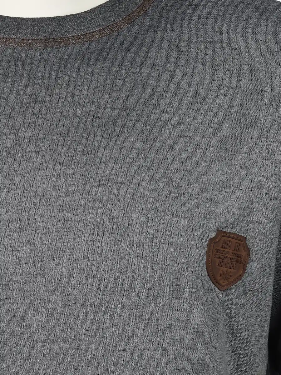 Bild 2 von Herren Shirt im Used Look Schwarz