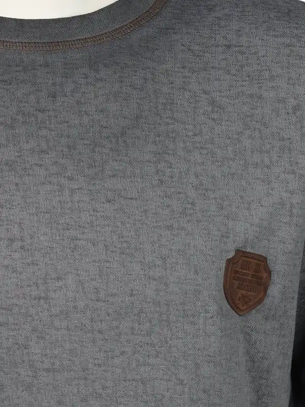 Bild 2 von Herren Shirt im Used Look Schwarz