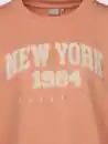 Bild 3 von Damen Sweatshirt mit Stickerei Orange