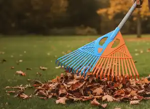2-in-1 Laubrechen