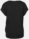 Bild 2 von Damen Shirt mit Lurex-Streifen Schwarz
