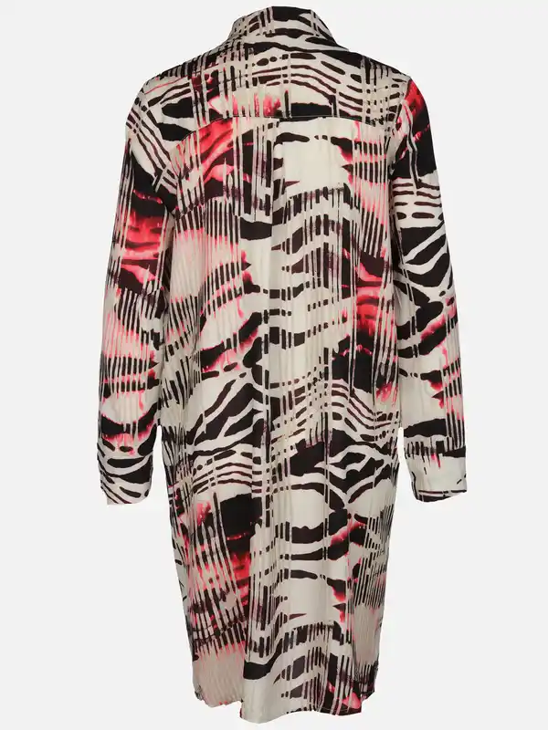 Bild 2 von Damen Kleid mit Alloverprint Schwarz