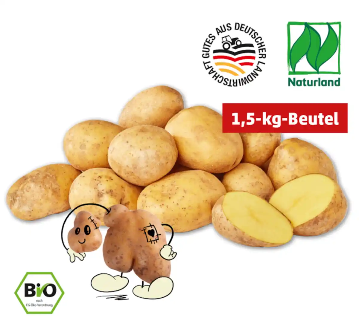 Bild 1 von NATURGUT Deutsche Bio-Kartoffeln*