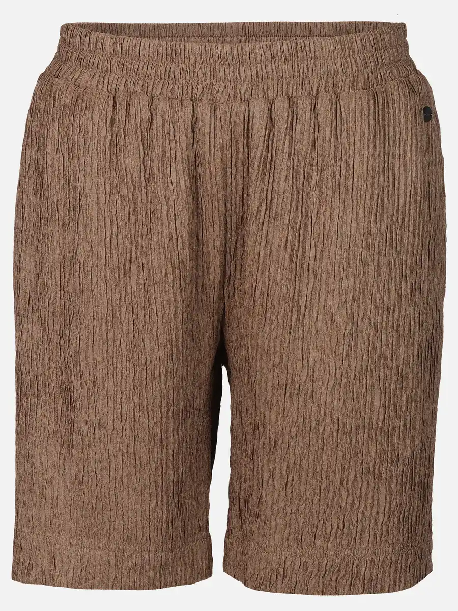 Bild 1 von Damen Plissee Shorts Braun