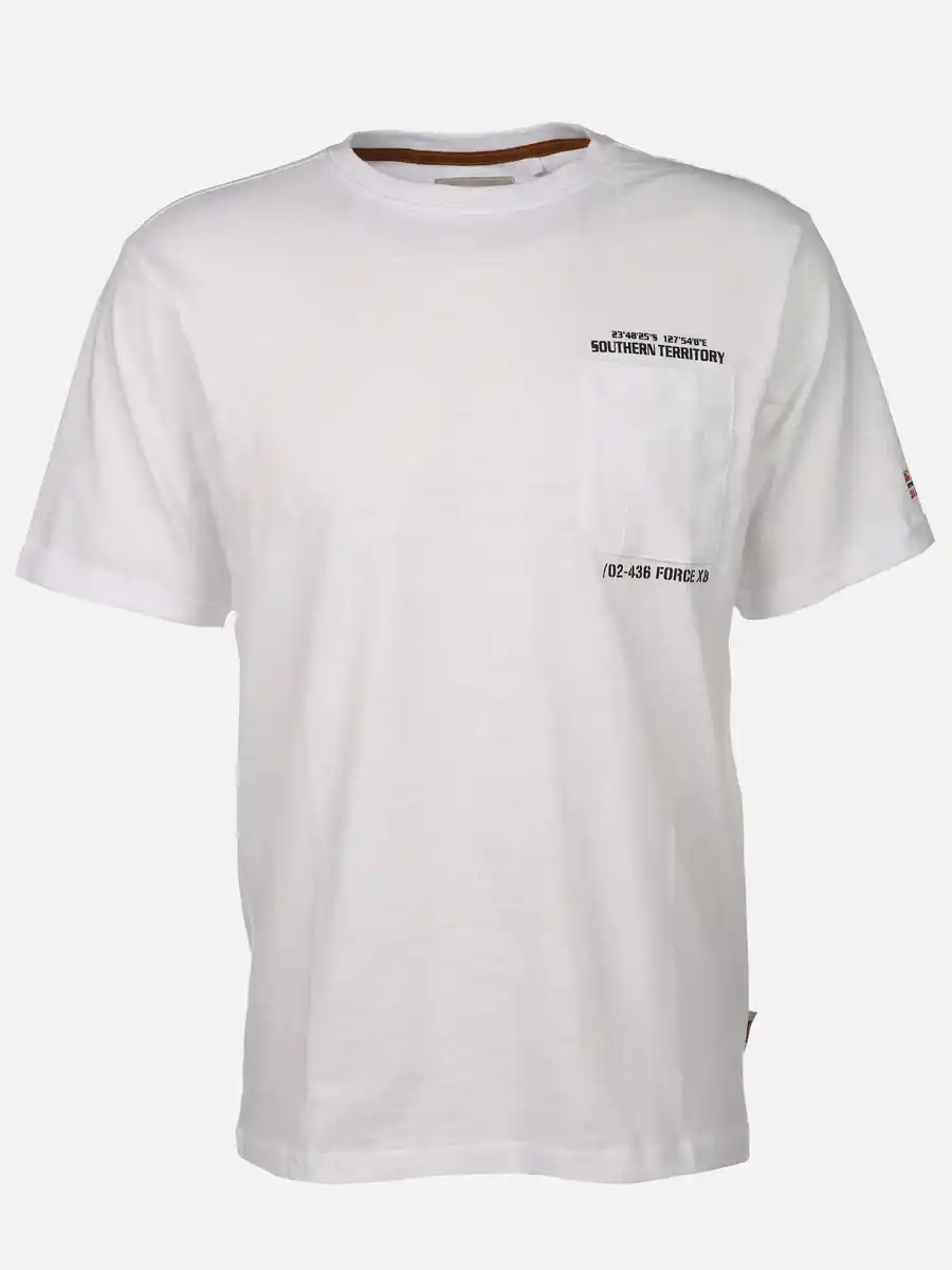 Bild 1 von Herren Shirt mit Brusttasche Weiß