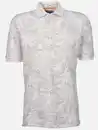 Bild 1 von Herren Poloshirt mit Print Weiß