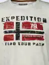 Bild 3 von Herren Shirt mit Frontprint Weiß