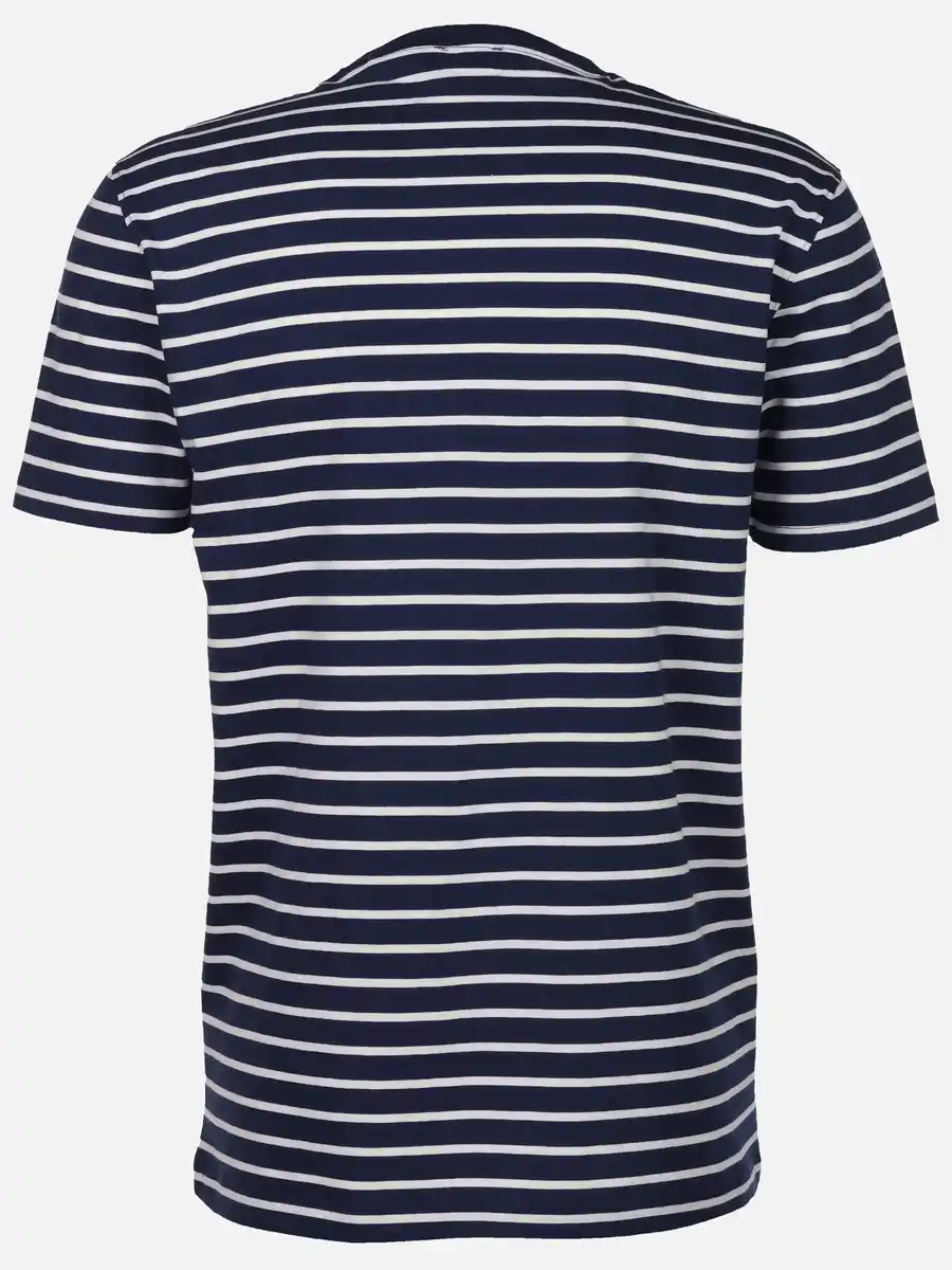 Bild 2 von Herren Shirt mit Streifen Blau