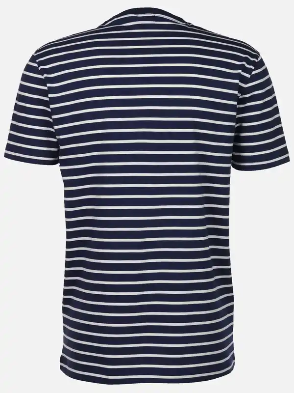 Bild 2 von Herren Shirt mit Streifen Blau