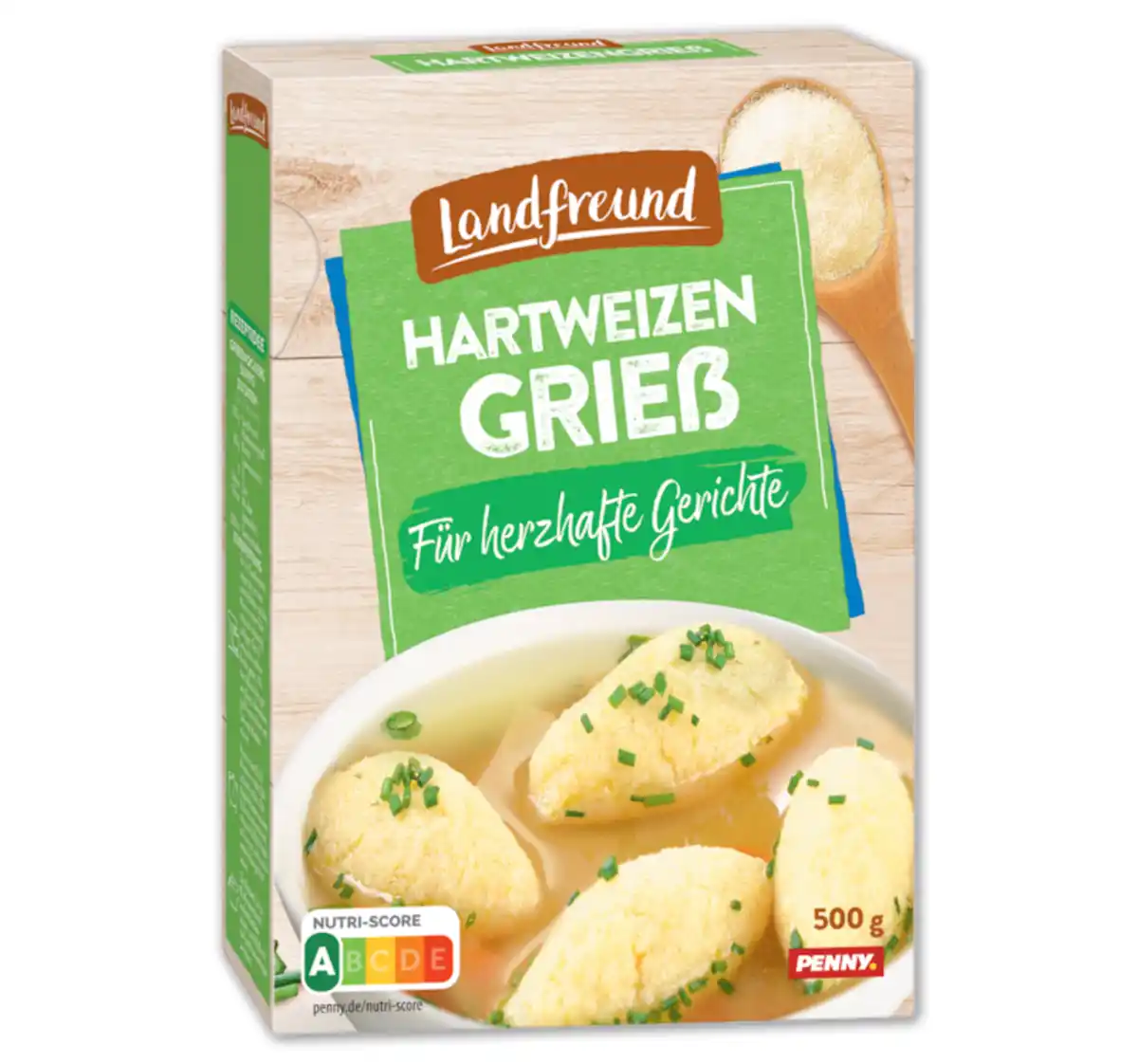 Bild 1 von LANDFREUND Hartweizengrieß