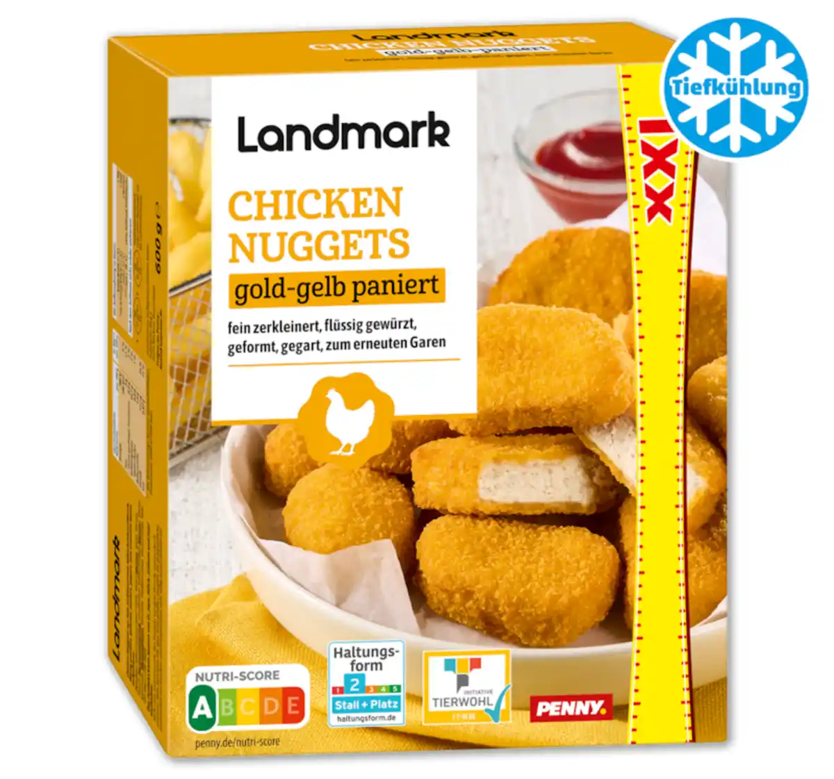 Bild 1 von LANDMARK XXL Hähnchen Nuggets*