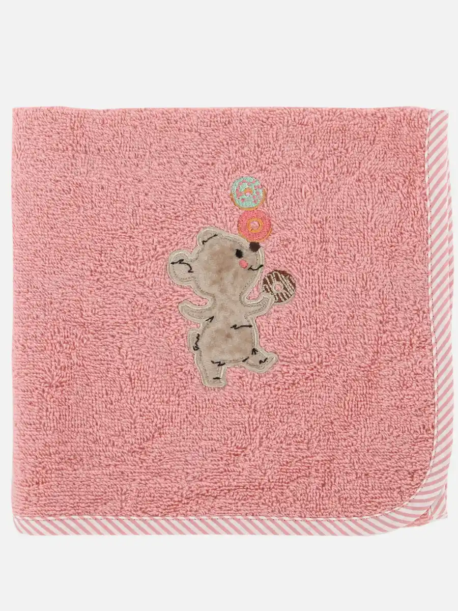 Bild 1 von Baby Handtuch mit Stickerei Rosa
