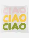 Bild 2 von Kissen "Ciao" 45x45cm Weiß