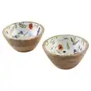 Bild 1 von CROFTON Snackschale, Mangoholz, Floral