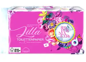 Toilettenpapier mit sanftem Blütenduft