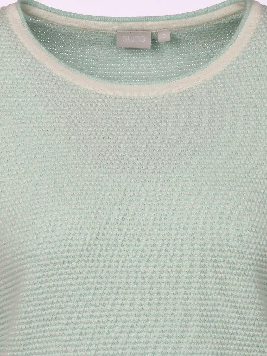 Bild 3 von Damen Pullover mit Struktur Grün