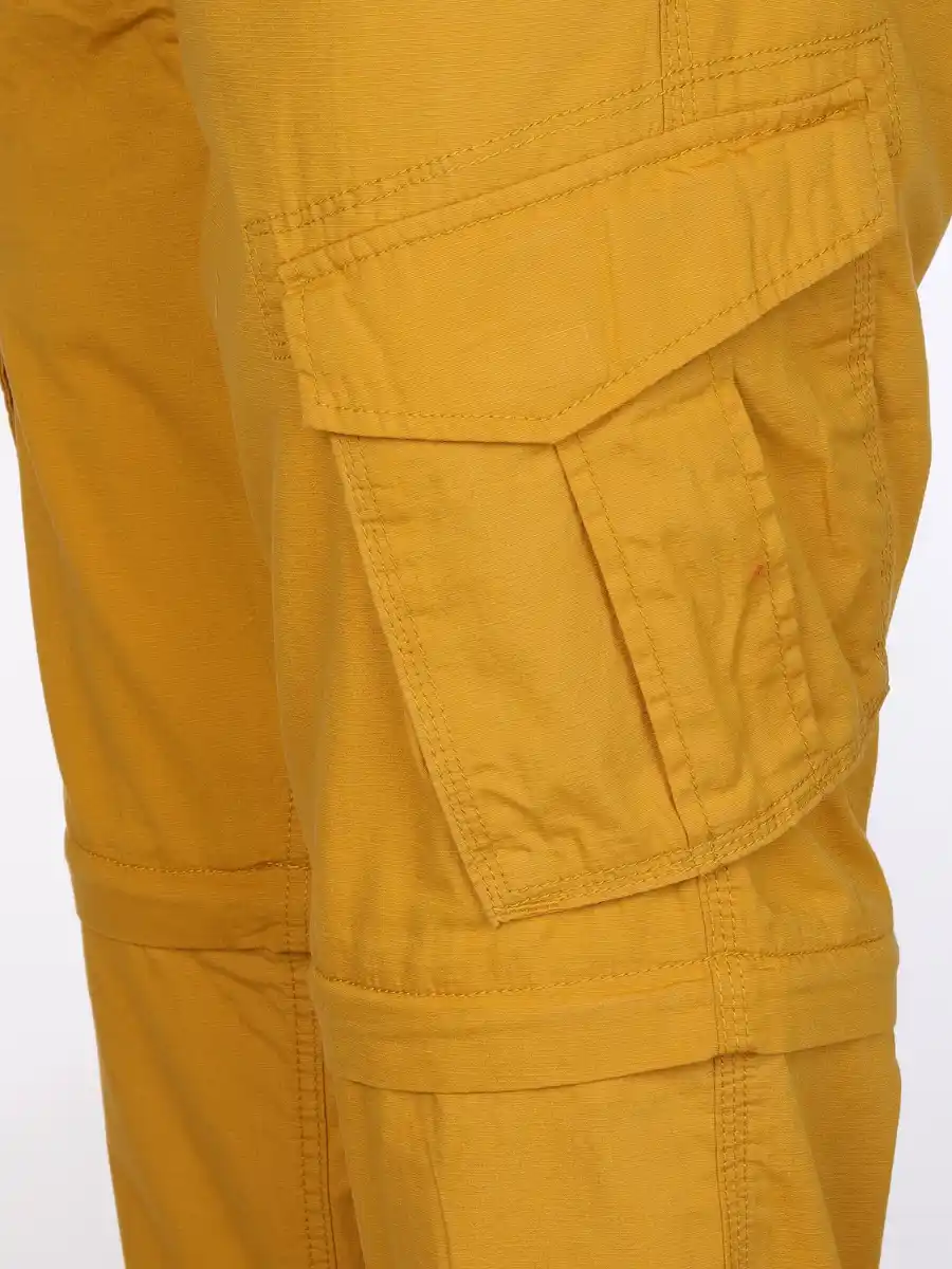 Bild 3 von Herren Doppelzipper Hose im Cargostyle Gelb