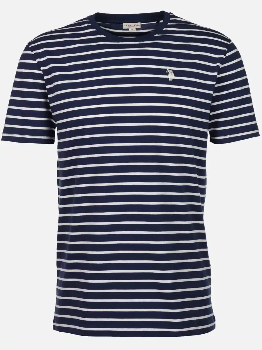 Bild 1 von Herren Shirt mit Streifen Blau