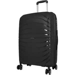 Koffer Denver, schwarz in Größe M 66x45x26cm Schwarz