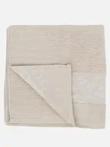 Duschtuch mit Bordüre 70x140cm Weiß