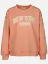 Bild 1 von Damen Sweatshirt mit Stickerei Orange