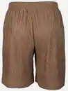 Bild 2 von Damen Plissee Shorts Braun