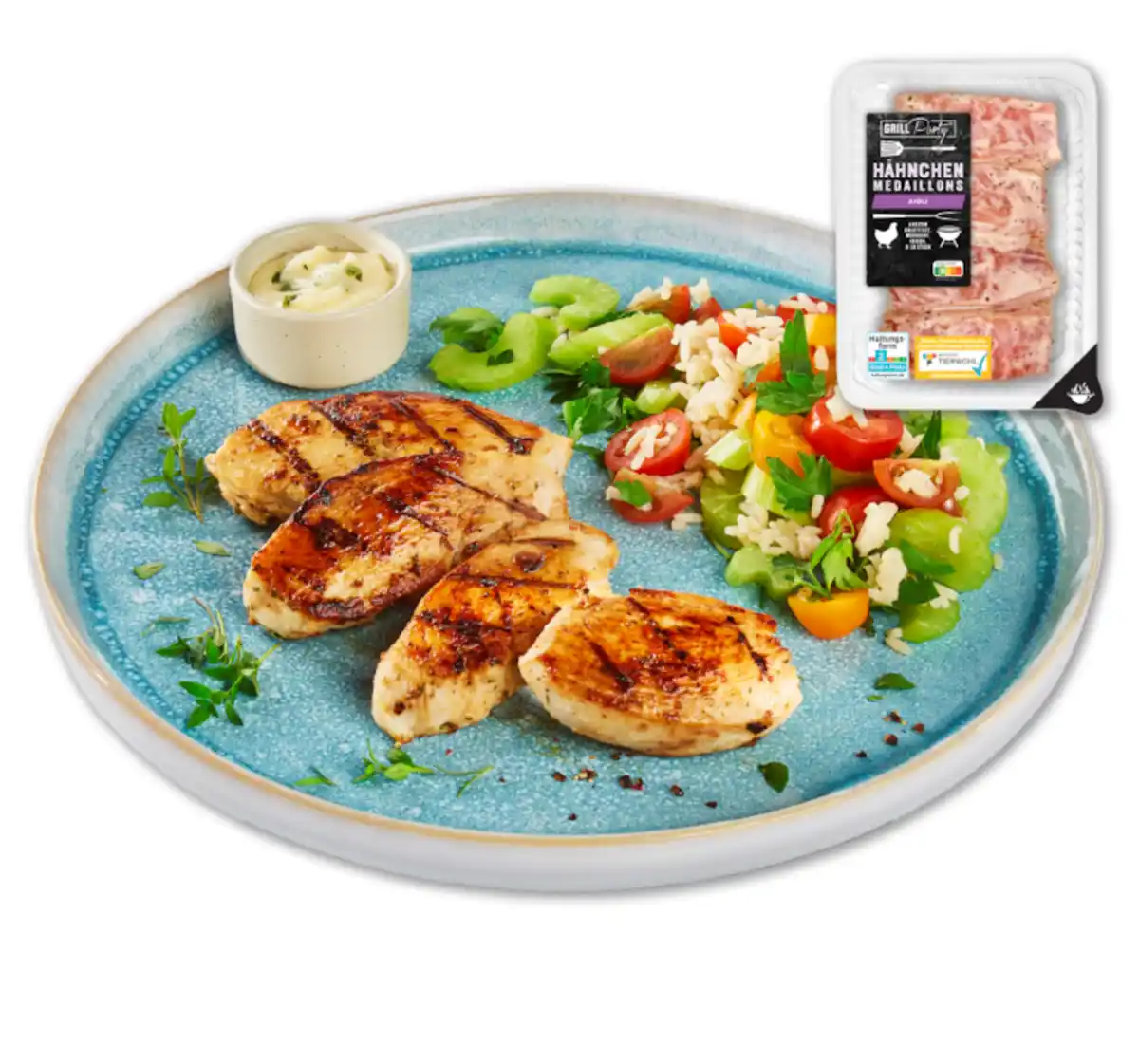 Bild 1 von GRILLPARTY Frische Hähnchen-Medaillons*