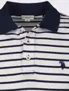 Bild 3 von Herren Poloshirt mit Streifen Weiß