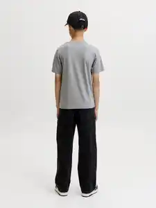 Jack&Jones Junior JJECORP LOGO TEE SS C Shirt Grau