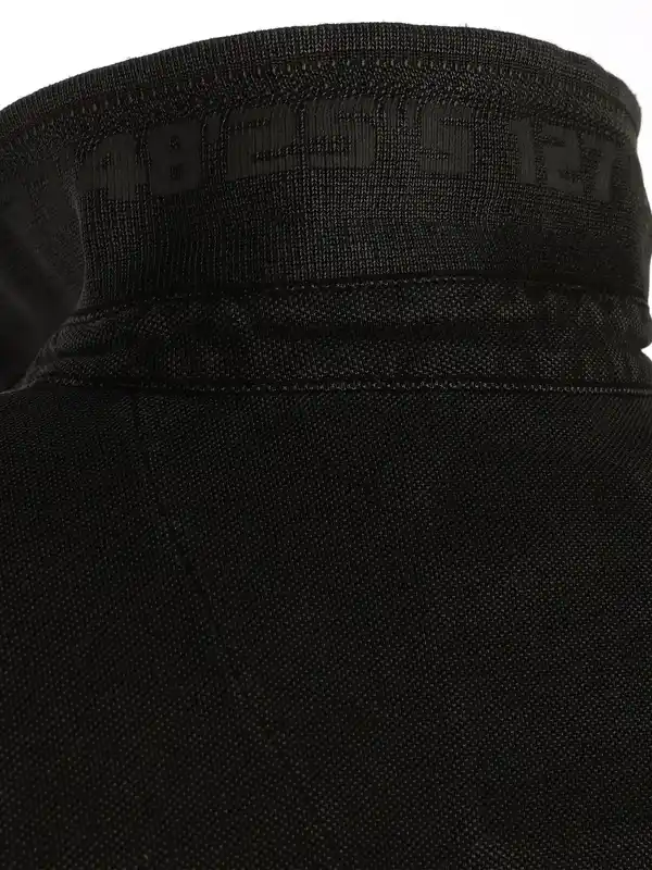 Bild 3 von Herren Poloshirt mit vielen Details Schwarz