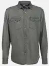 Bild 1 von Herren Jeanshemd mit Brusttaschen Grau