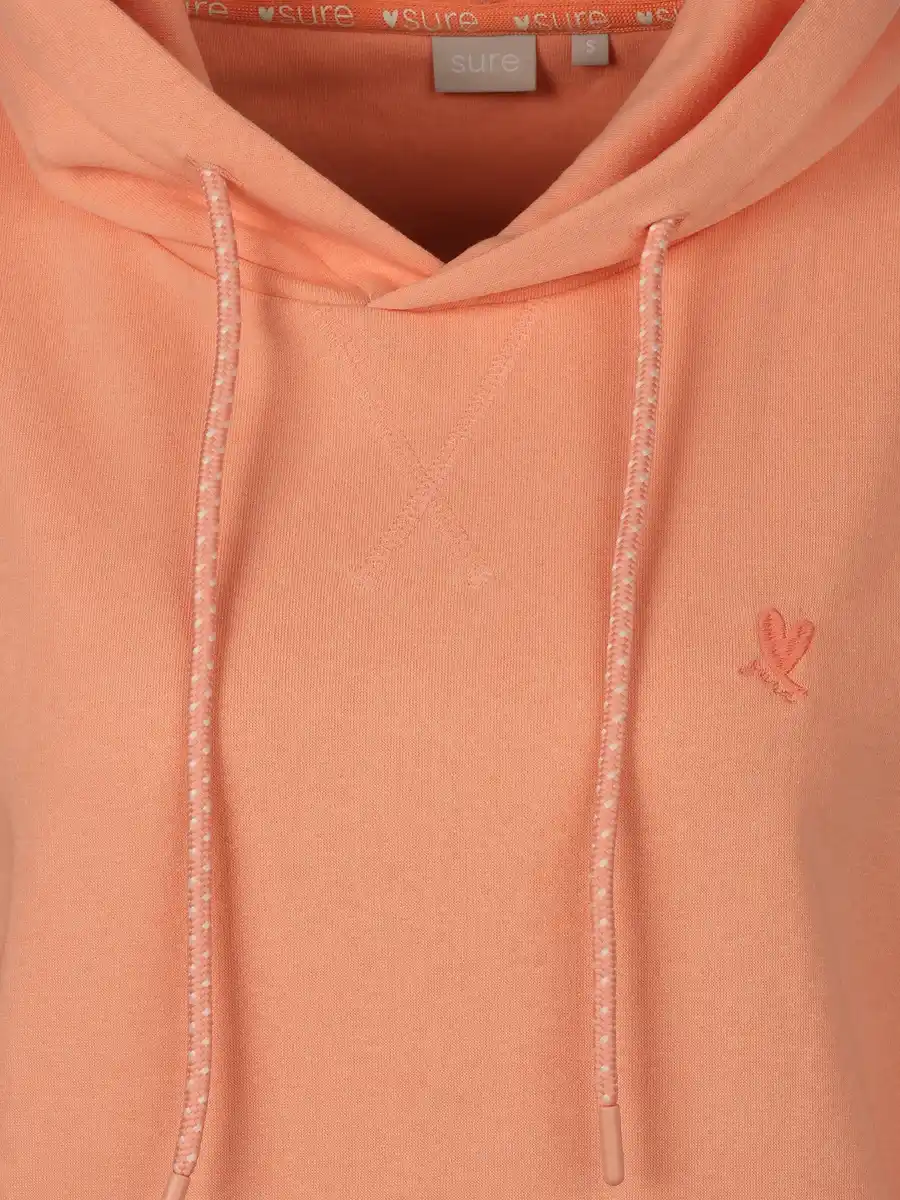Bild 3 von Damen Sweaty mit Kapuze Orange