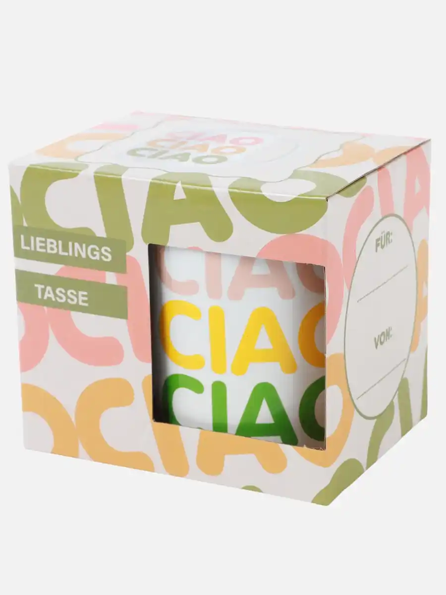Bild 2 von Tasse mit Spruch Weiß