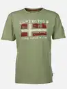 Bild 1 von Herren Shirt mit Frontprint Grün